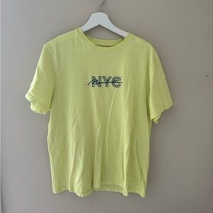 Primark Neon Yellow Crewneck T-Shirt
